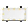 Lurella Vanity Visor Mirror Black