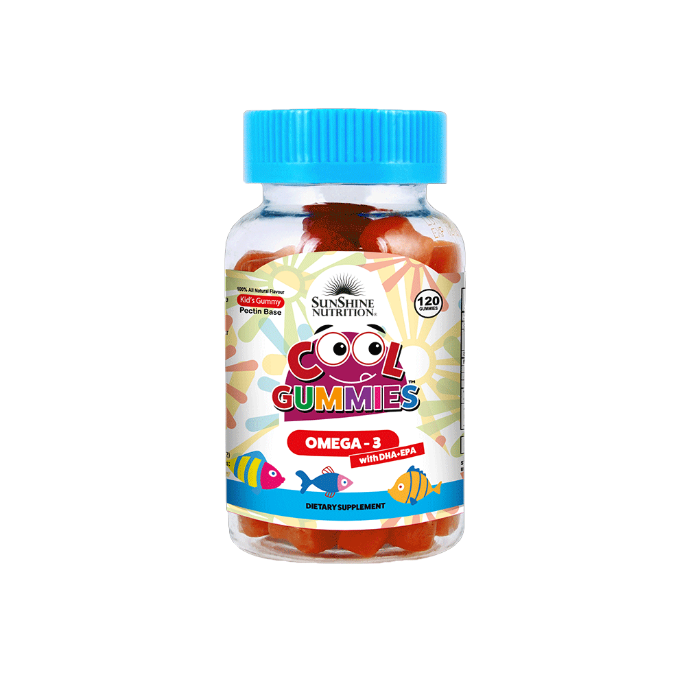 Sunshine Nutrition Cool Gummies Omega-3 120s - Snapcart.pk