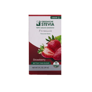 Greeniche Stevia Flavoured Stevia Strawberry Liquid 59ml - Snapcart.pk