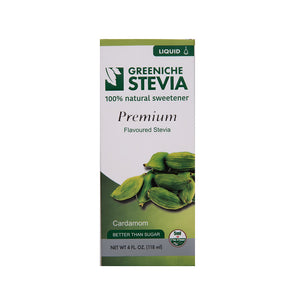 Greeniche Stevia Flavoured Stevia Cardamom Liquid 118ml - Snapcart.pk