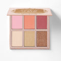 BH Cosmetic Blushing in Bali 6 Color Blush and Highlighter Palette