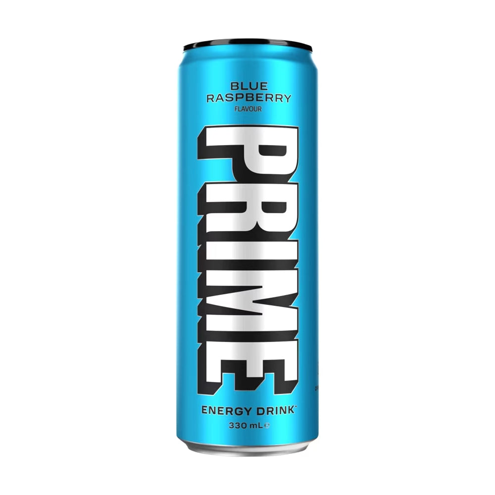 Prime Blue Raspberry Energy Drink Can 330ml - Snapcart.pk
