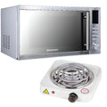 Westpoint Microwave Oven with Grill WF-851 - 40 Litres + Electric Stove/Hot Plate - Snapcart.pk