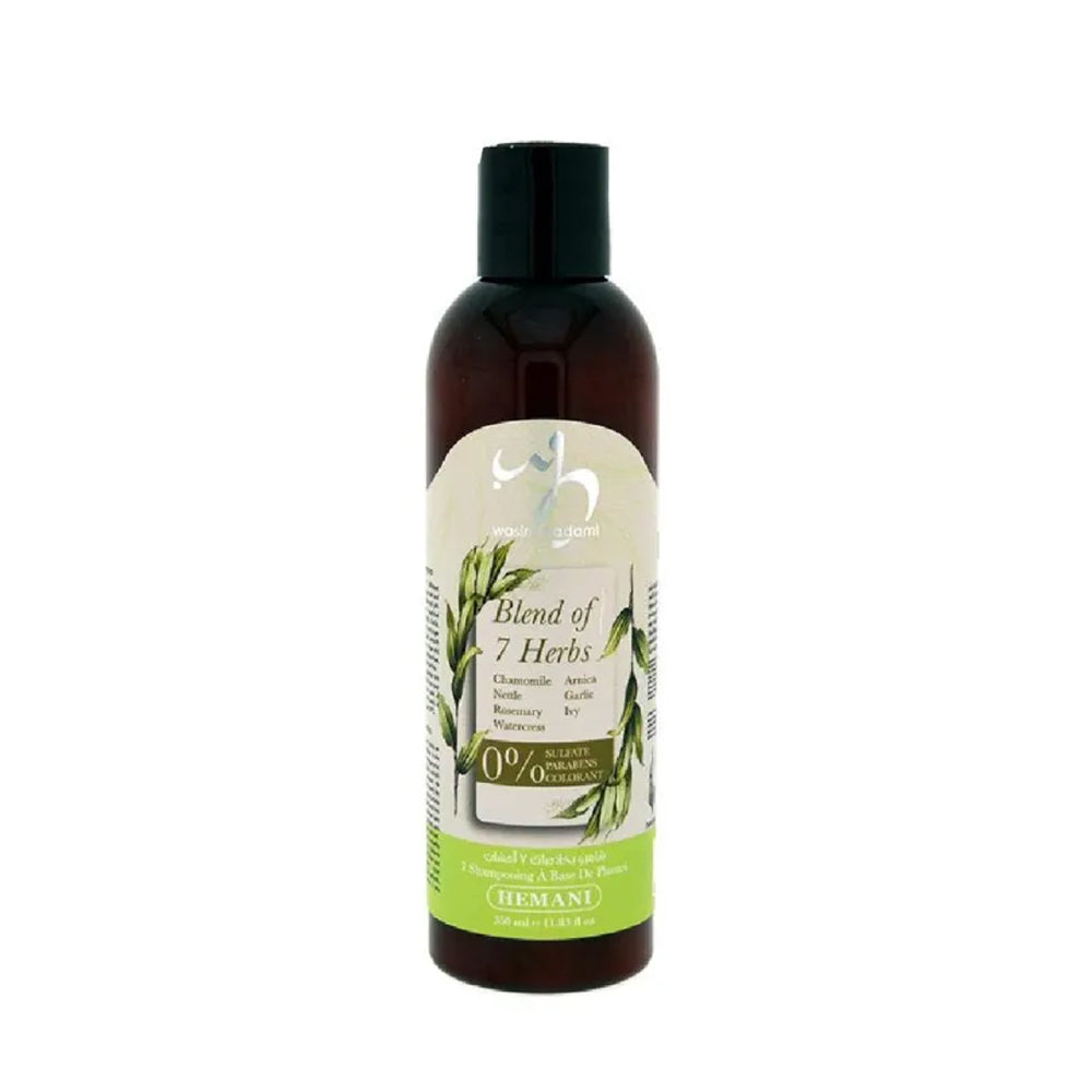 Hemani Blend Of 7 Herbs Shampoo 350ml - Snapcart.pk