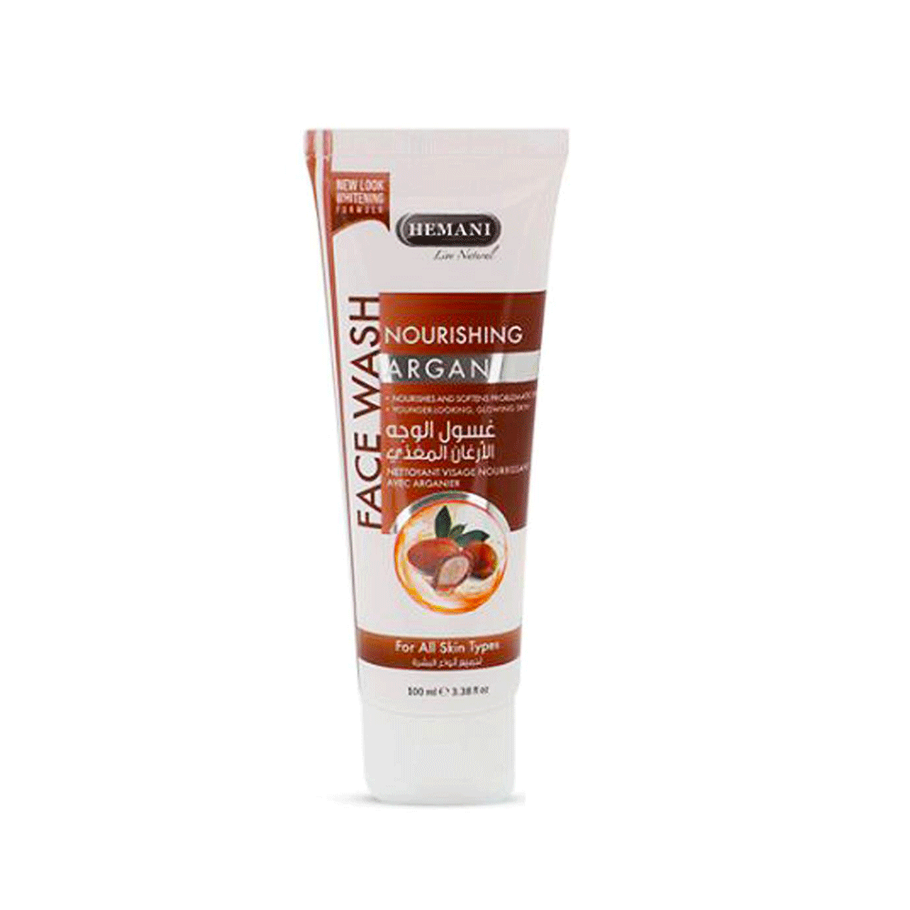 Hemani Argan Extract Face Wash 100ml - Snapcart.pk