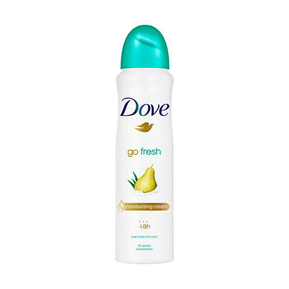 Dove Go Fresh Pear & Aloe Deodorant Spray 250ml - Snapcart.pk