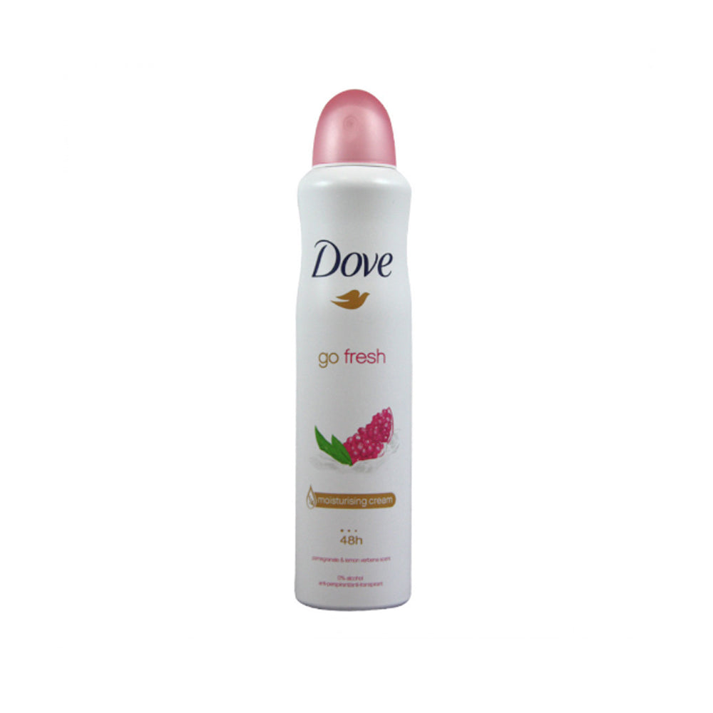 Dove Go Fresh Pomegranate & Lemon Deodorant Spray 250ml - Snapcart.pk
