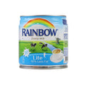 Rainbow Evaporated Milk Lite 158ml - Snapcart.pk