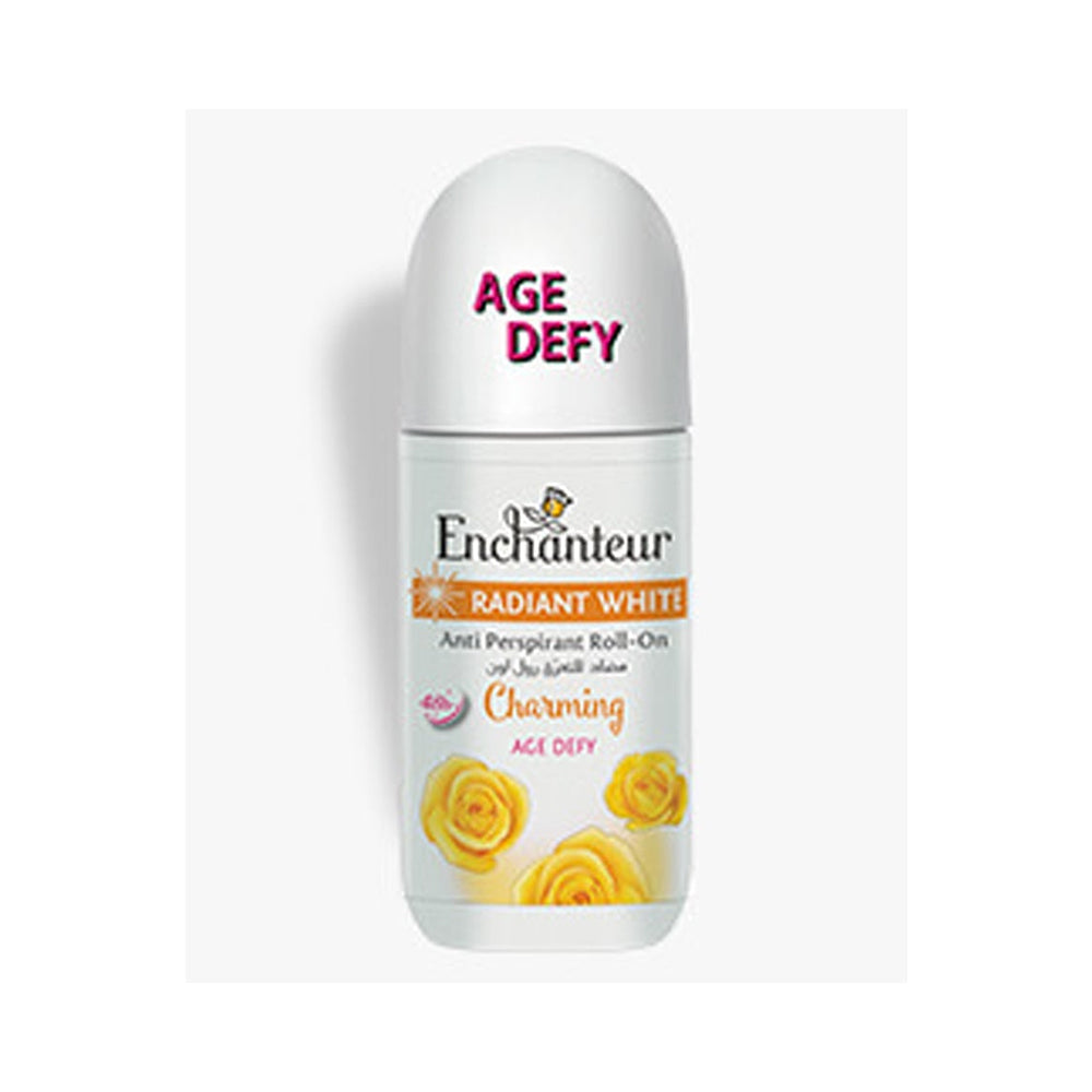 Enchanteur Radiant White Charming Soft Smooth Roll On 50ml - Snapcart.pk