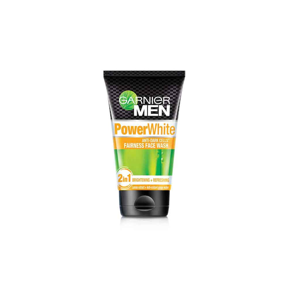 Garnier Men Power White Face Wash 100g - Snapcart.pk