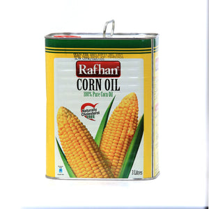 Rafhan Corn Oil (tin) 3l - Snapcart.pk