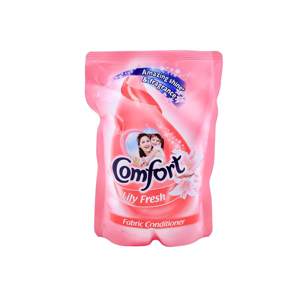 Comfort Lily Fresh Fabric Conditioner Pouch 400ml - Snapcart.pk