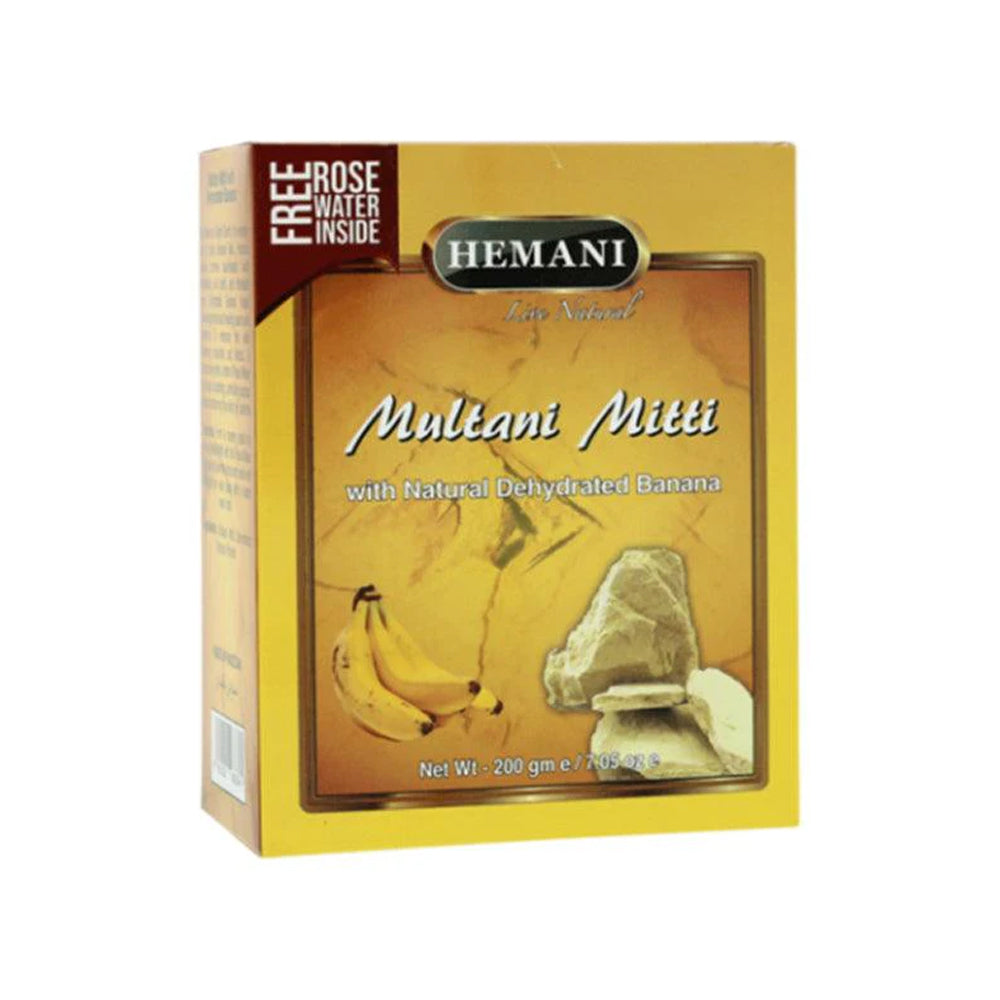 Hemani Multani Mitti With Natural Dehydrated Banana 200g - Snapcart.pk