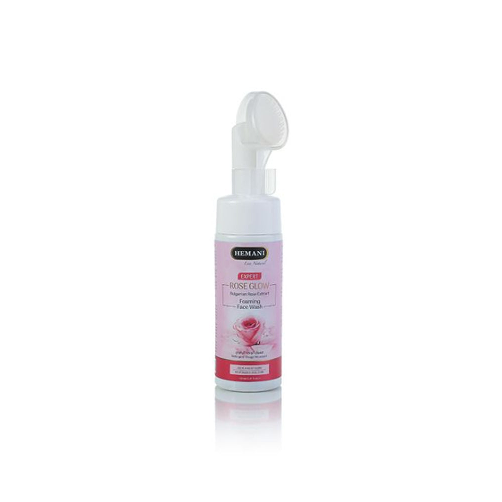 Hemani Expert Rose Glow Foaming Face Wash 150ml - Snapcart.pk