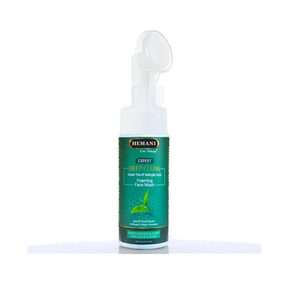 Hemani Expert Deep Clean Foaming Face Wash 150ml - Snapcart.pk