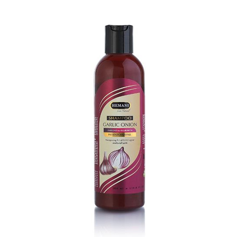 Hemani Garlic Onion Shampoo 350ml - Snapcart.pk