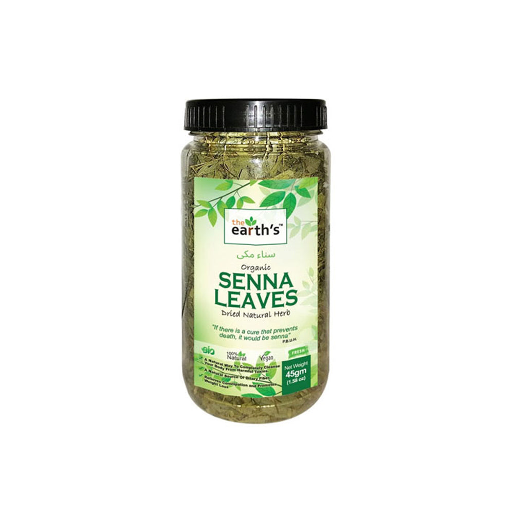 The Earth's Organic Senna Leaves 45g - Snapcart.pk