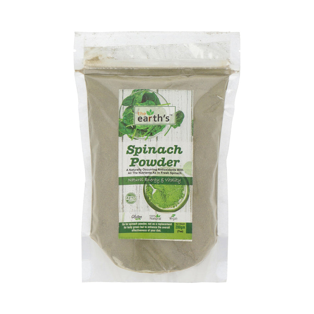 The Earth's Spinach Powder 200g - Snapcart.pk
