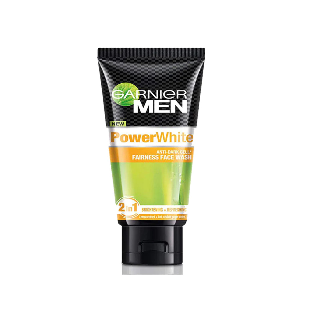 Garnier Power White Fairness Face Wash 50ml - Snapcart.pk
