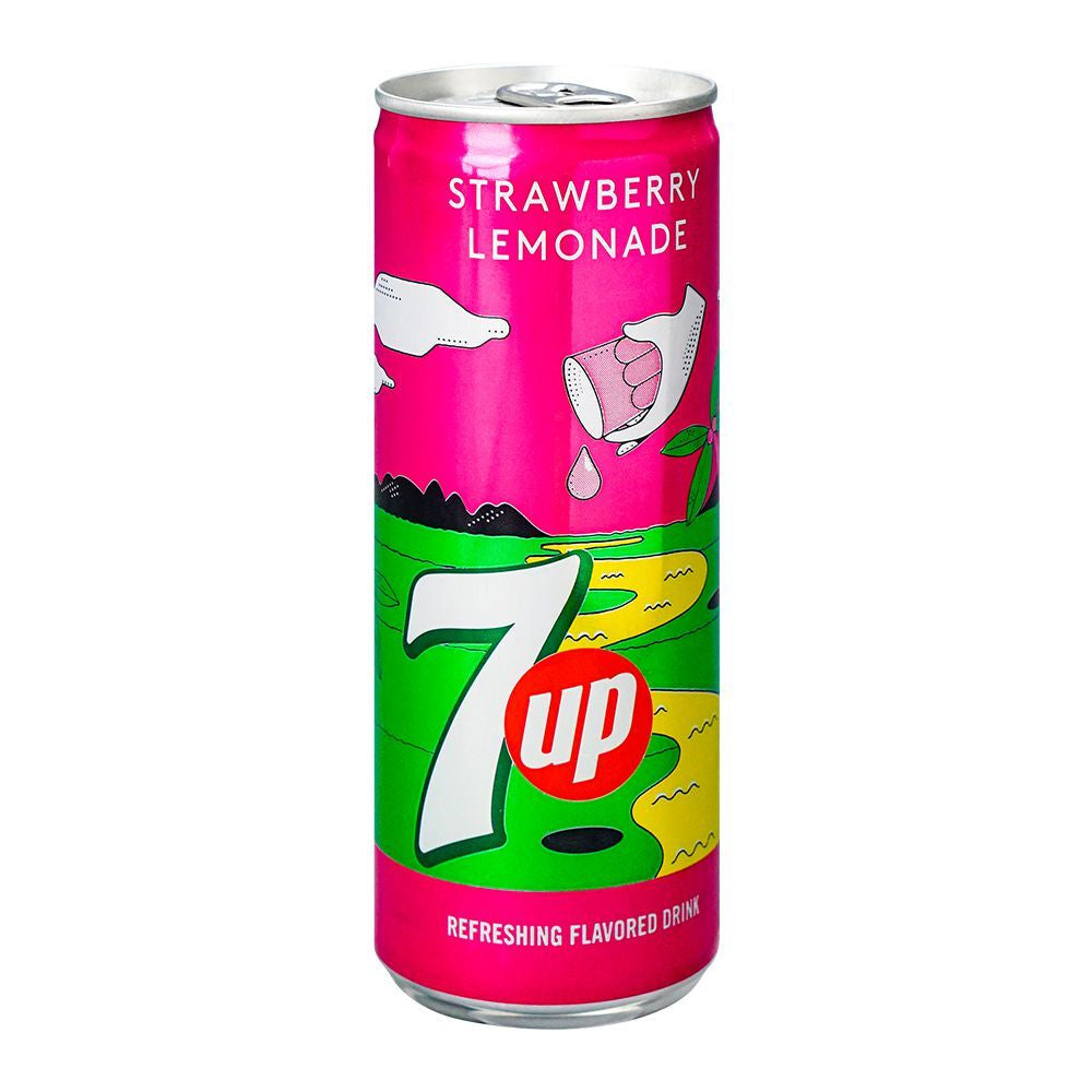 7up Strawberry Lemonde 250ml - Snapcart.pk