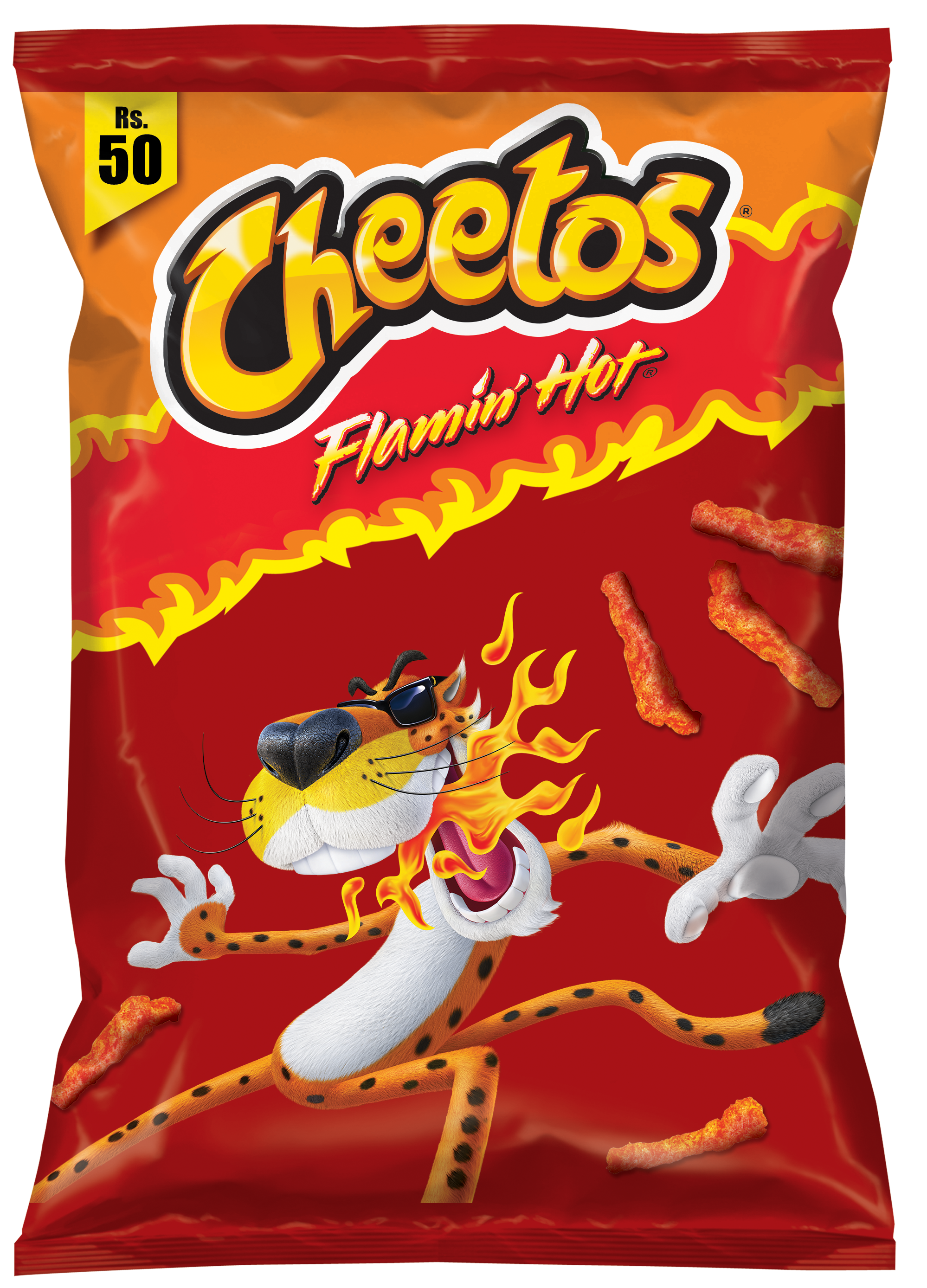 Cheetos Flamin Hot Chips 41g - Snapcart.pk