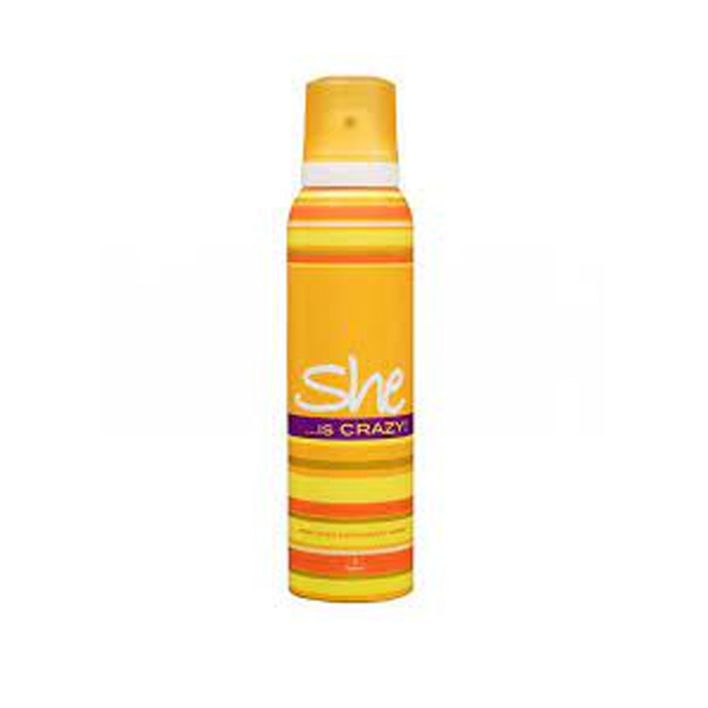 She Is Crazy Bodyspray 200ml - Snapcart.pk