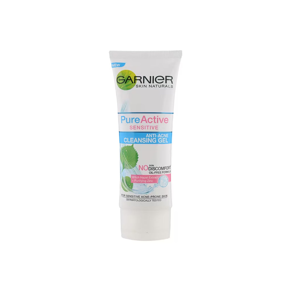 Garnier Pure Active Sensitive Cleansing Gel 200ml - Snapcart.pk