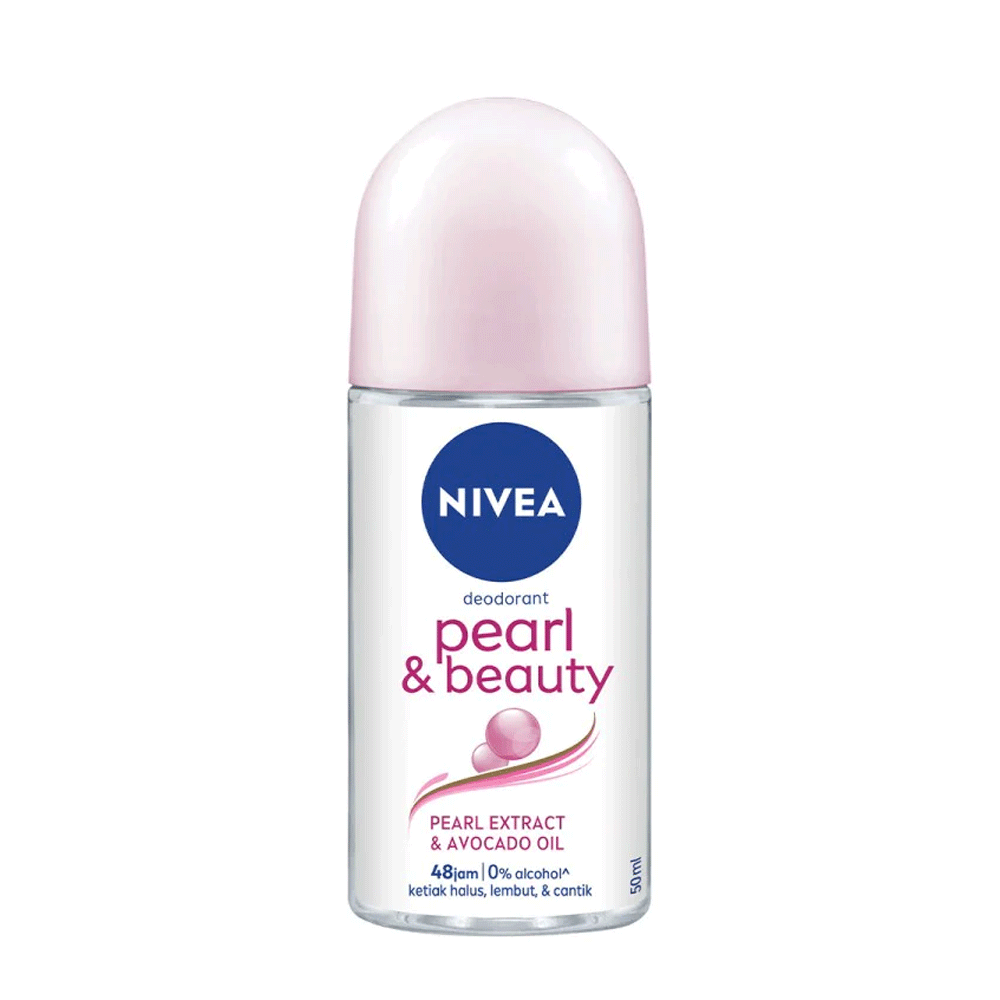 Nivea Pearl & Beauty Roll On 50ml - Snapcart.pk