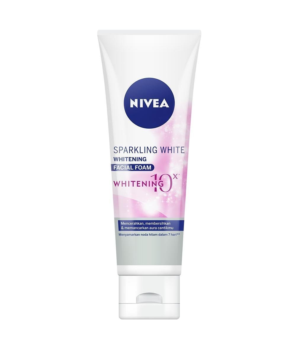 Nivea Sparkling White Whitening Facial Foam 100ml - Snapcart.pk