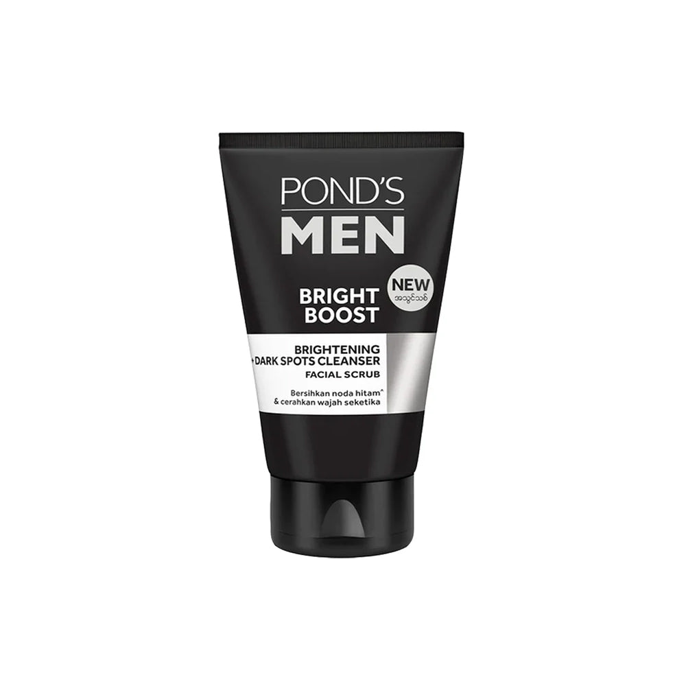 Ponds Men Bright Boost Face Scrub 100g - Snapcart.pk