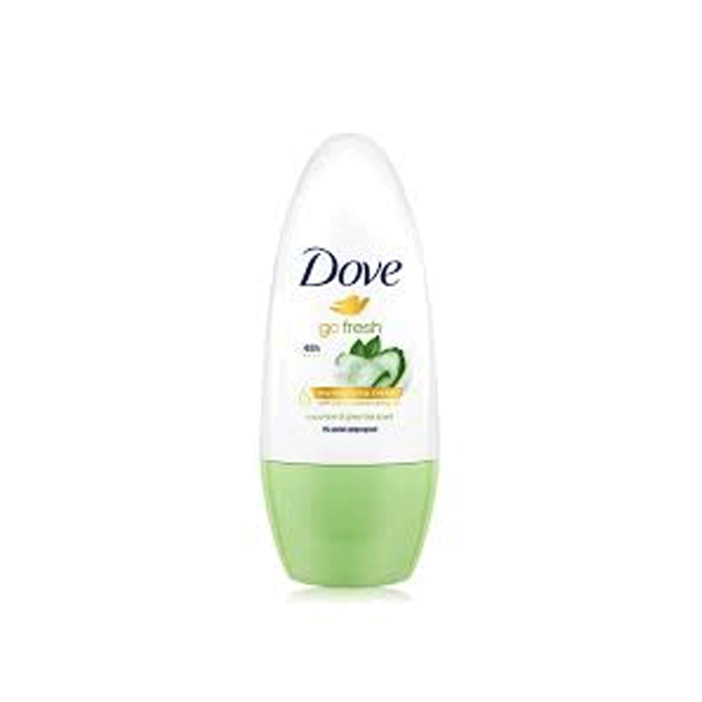Dove Go Fresh Cucumber & Green Tea Scent Roll On 40ml - Snapcart.pk