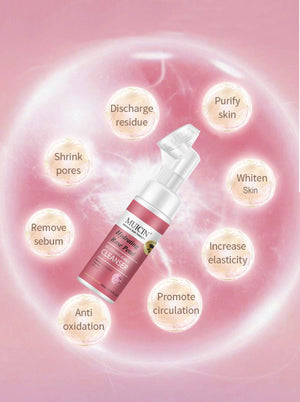 MUICIN - Rose Petal Gel Foaming Bubble Cleanser - 150ml - My Store