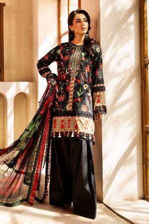 M.Basic by Maria B Unstitched 3 Piece Eid II Lawn Collection'2025-MB-901-A