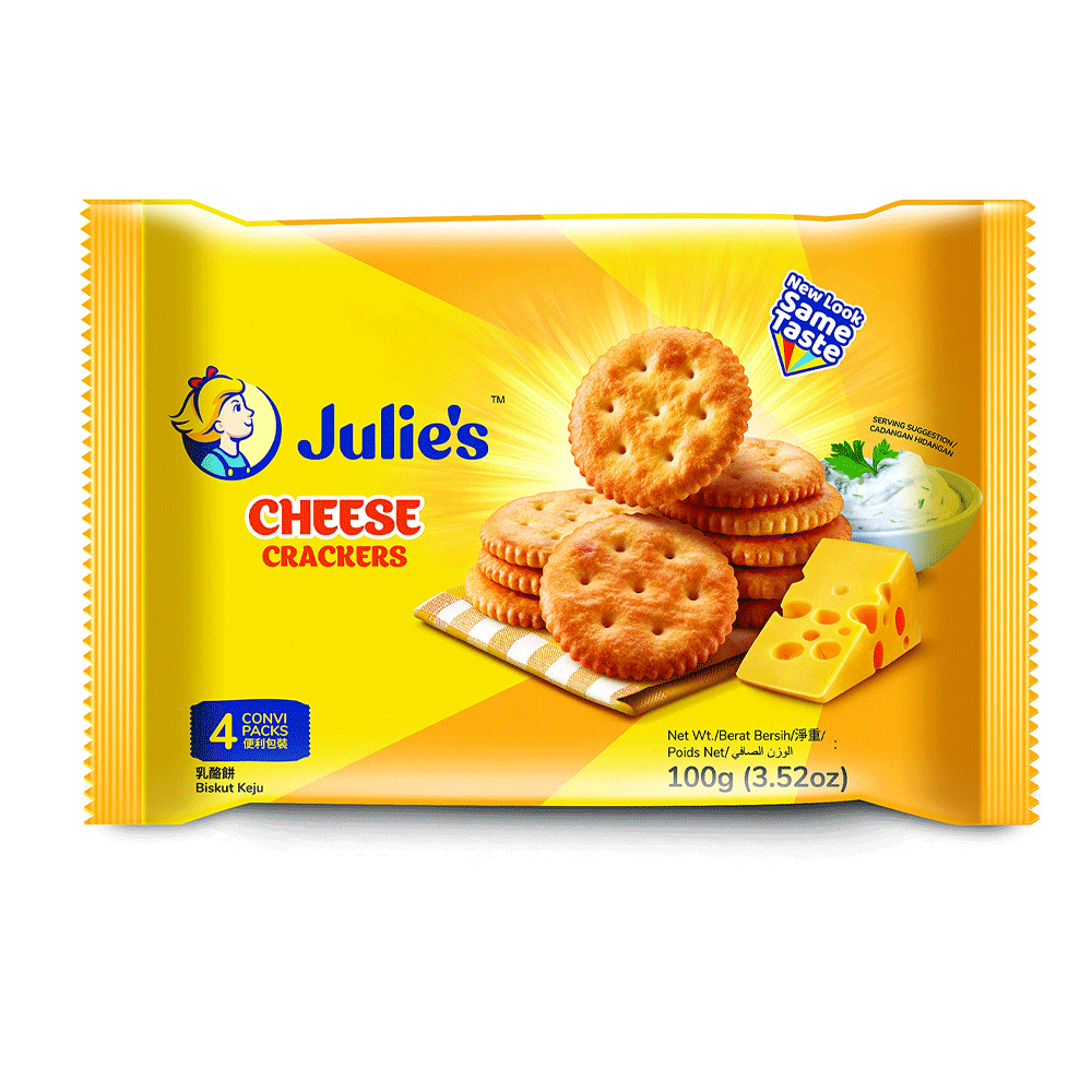 Julie's Cheese Crackers 100g - Snapcart.pk