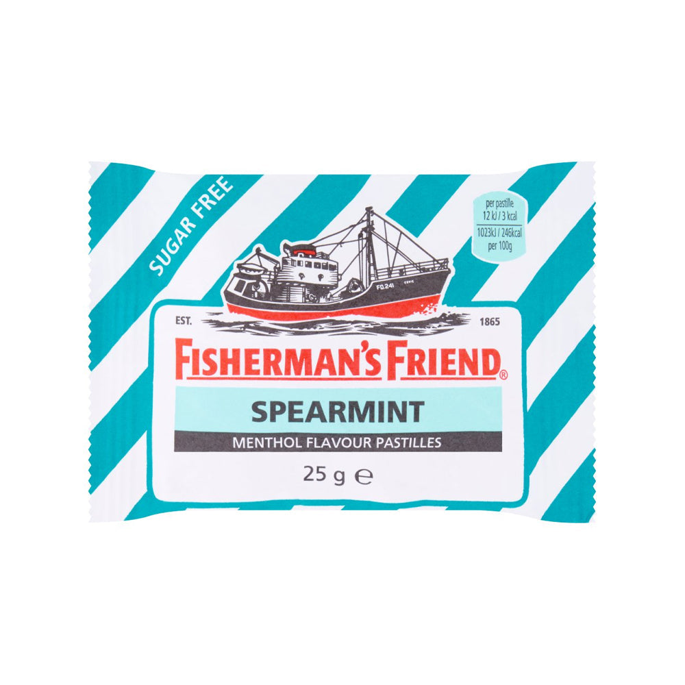 Fishermans Friend Spearmint Menthol Pastilles 25g - Snapcart.pk