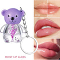 Facial Beauty Bear Key Chain Lip Gloss