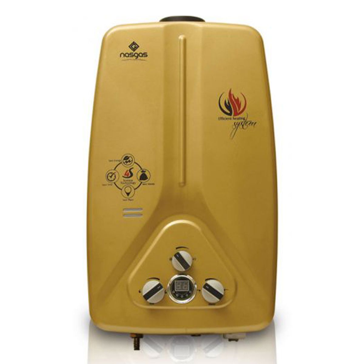NasGas DG-9L Instant Gas Water Heater Geyser - My Store
