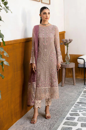 Chevron by Ramsha Unstitched 3 Piece Formals Vol-10 Collection'2025-A-1009