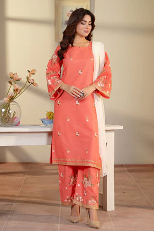 Tawakal Closet Stitched 3 Piece Summer Collection'2025-ARSHE