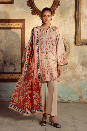 Elara By Sahar Unstitched 3 Piece Printed Cambric Fall Collection'2025-AW1-25-08-UNS
