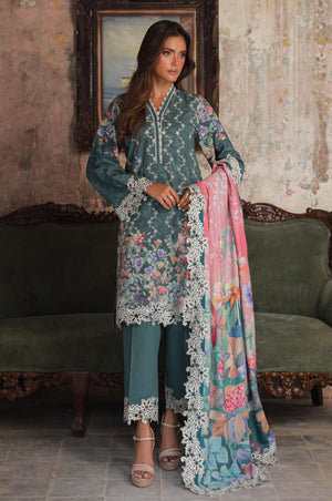 Sahar Unstitched 3 Piece Emb Cotton Viscose Fall Collection'2025-AW1-25-18-UNS