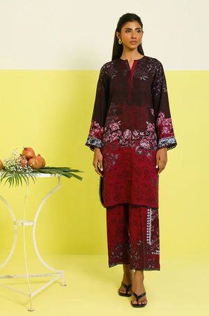 Elara By Sahar Unstitched 2 Piece Printed Marina Twill Fall Collection'2025-AW1-25-26-UNS