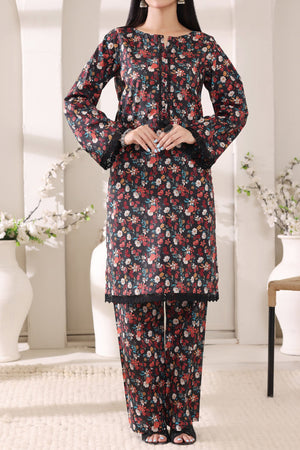 Aizal Stitched 2 Piece Cambric Co Ords Collection'2025-AZL-726