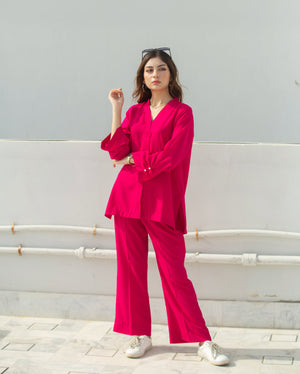 Zauk Stitched 2 Piece Collection-Candy Two Piece Dress