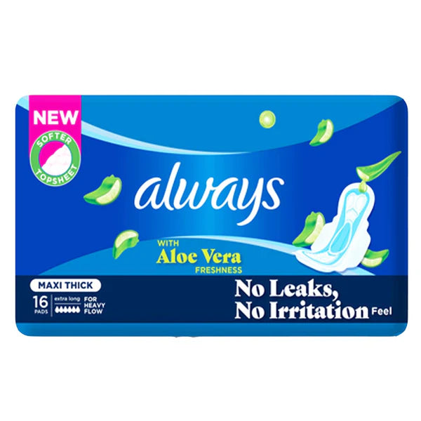 Always Pad Aloe Vera Maxi Thick Extra Long