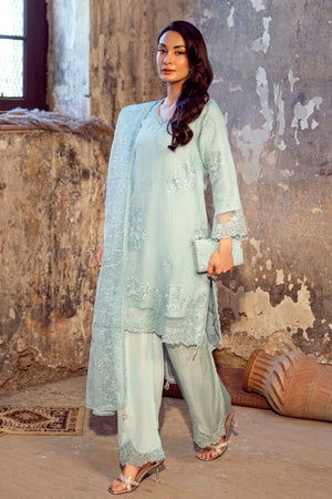 Sitara By Guzel Stitched 3 Piece Festive Formals With Hand Clutch Collection-03-Asmaan