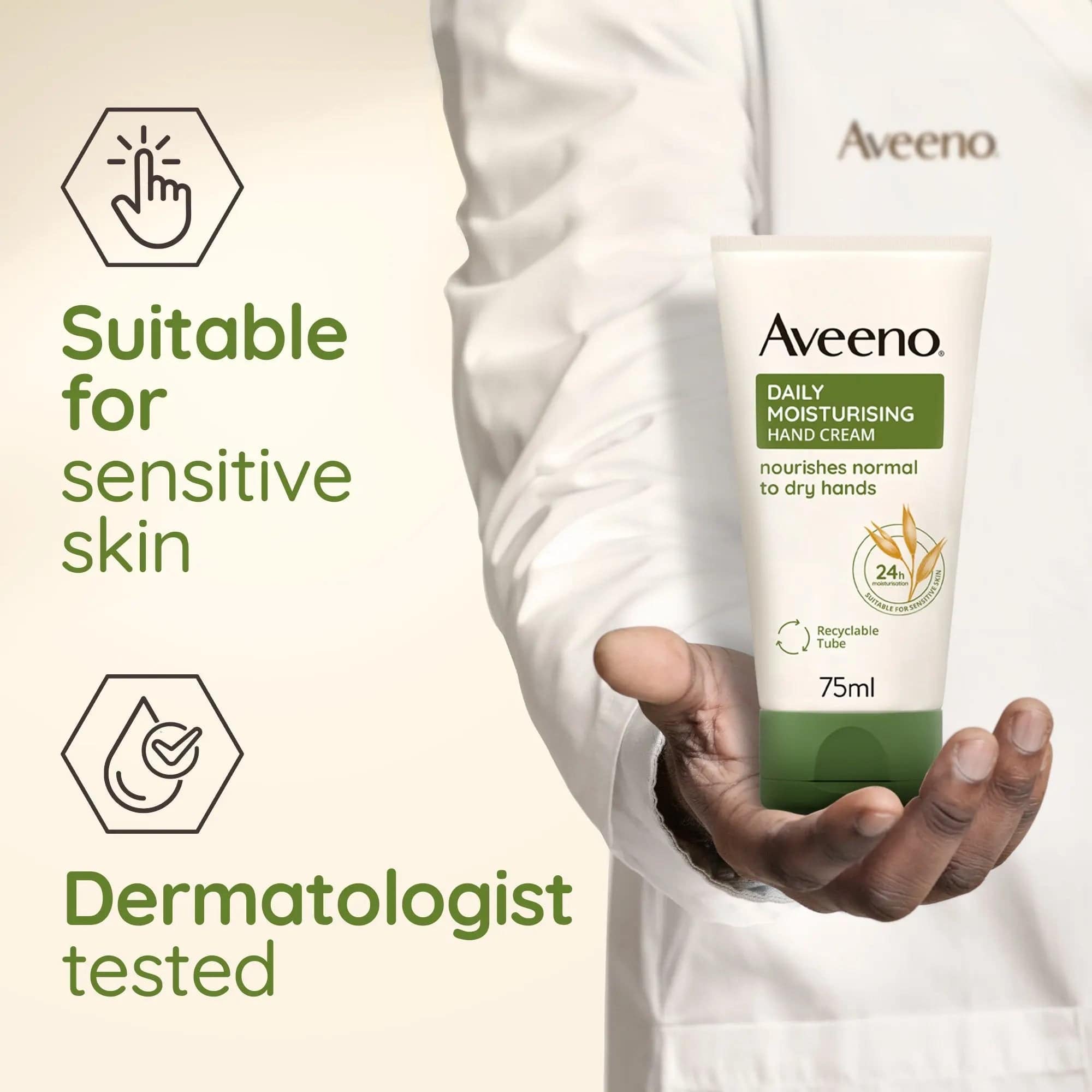 Aveeno - Daily Moisturising Hand Cream - 75Ml - My Store