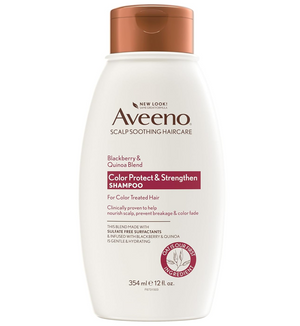 Aveeno Blackberry & Quinoa Blend Color Protect & Strengthen Shampoo