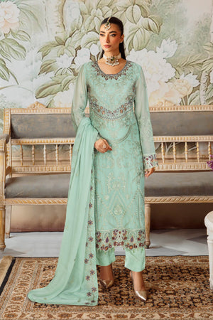 Sangeet by Ramsha Unstitched 3 Piece Chiffon Vol-03 Collection'2025-B-304