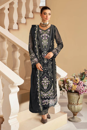 Sangeet by Ramsha Unstitched 3 Piece Chiffon Vol-03 Collection'2025-B-307